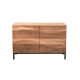 Buffet 2 doors massive acacia