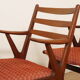 Set of 4 Danish teak dining chairs | 1960s