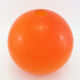 Orange opalin glass globe suspension - vintage 70s