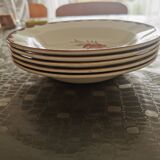 Montereau opaque porcelain plates