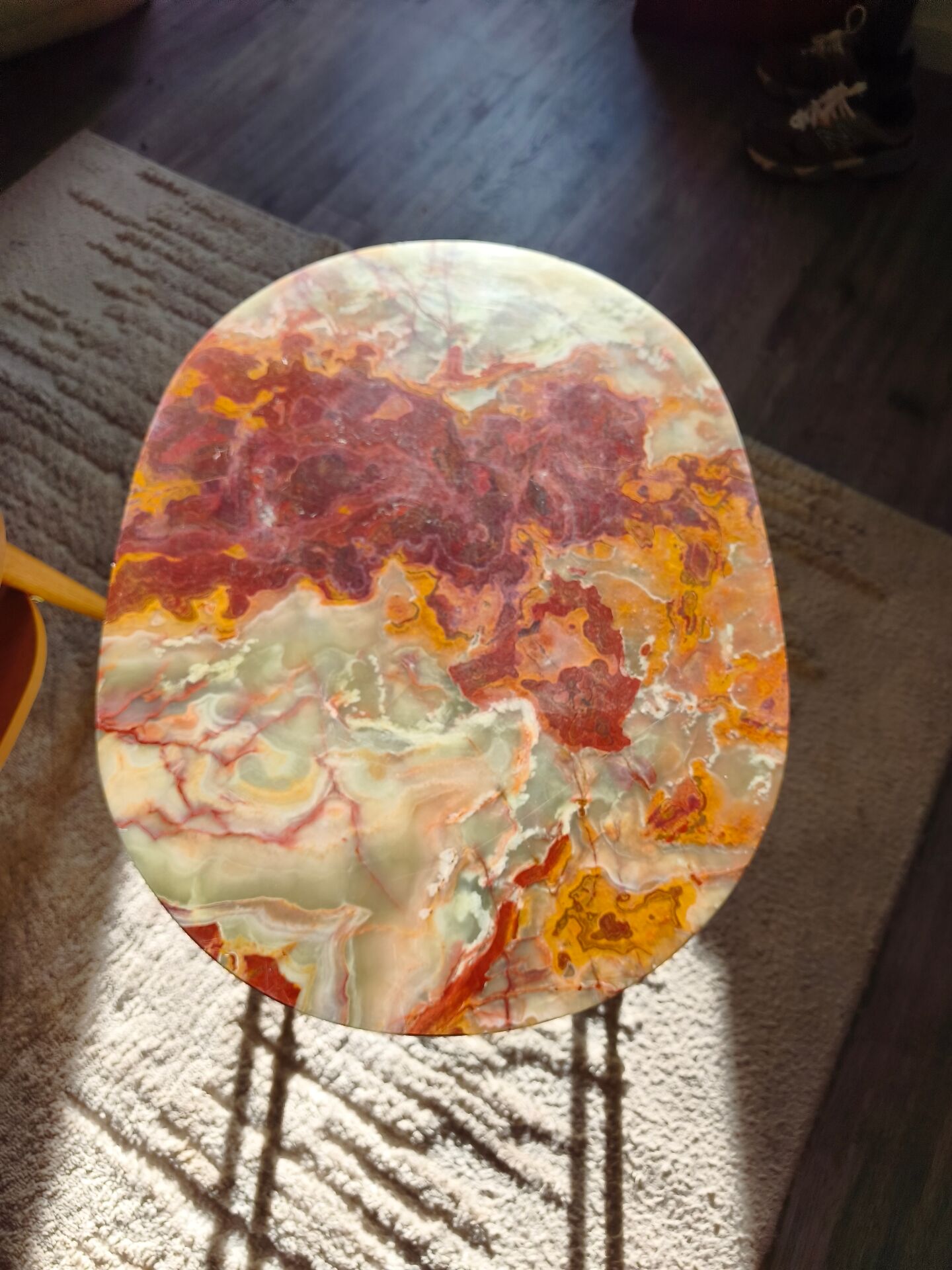 Marble coffee table