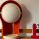 Telegono lamp by Artemide, designed by Vico Magistretti.