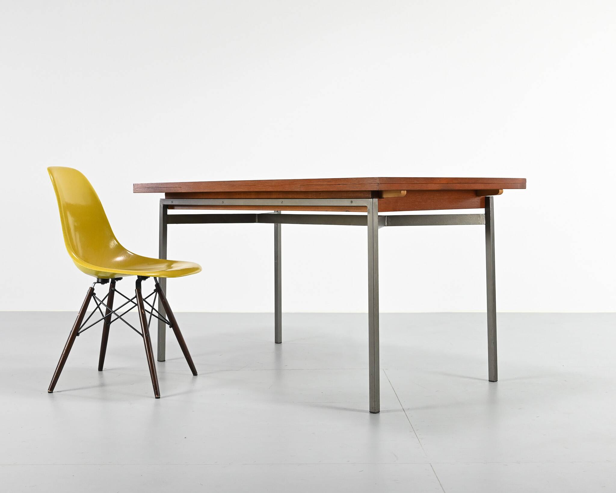 Vintage teak dining table. France, 1960s.