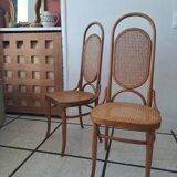 Thonet cane chairs