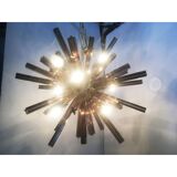 Sputnik “quadriedro” murano glass chandelier
