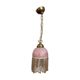 Suspension frange de perles