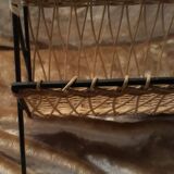 Magazine holders in rattan 70s