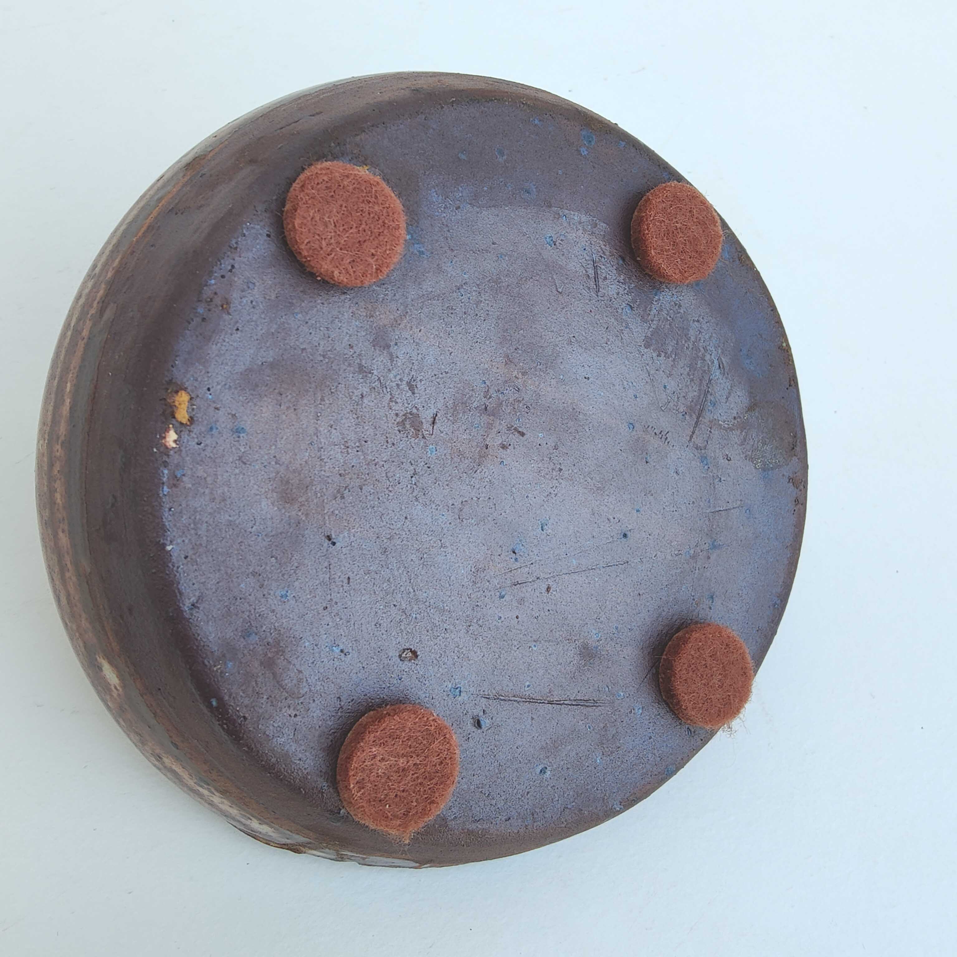 Empty vintage stoneware pocket