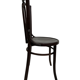 Set of four vintage bistro chairs 50