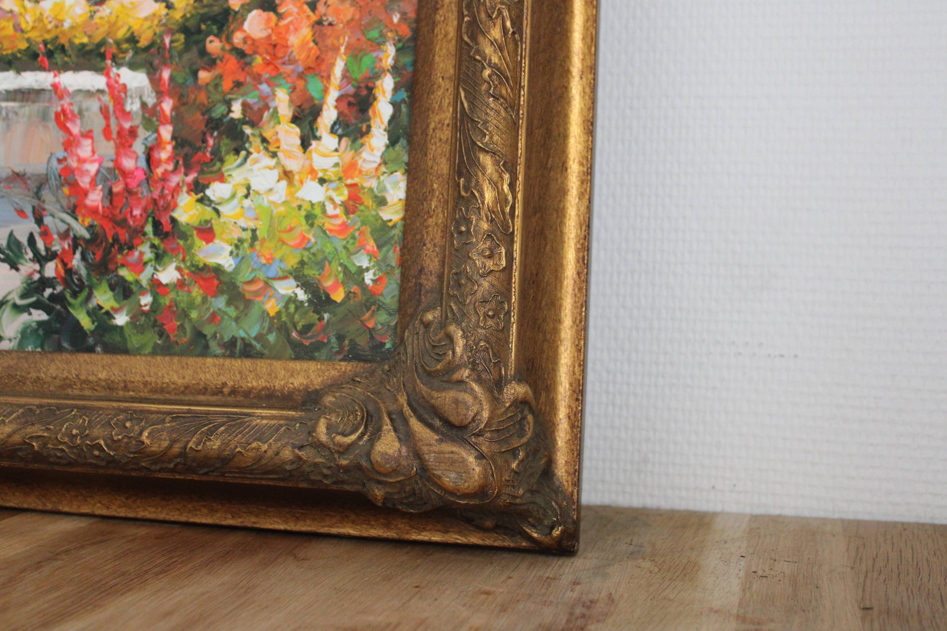 Tableau "Bord de mer en Provence"