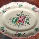 Old service dishes Lunéville floral decoration 29 pieces
