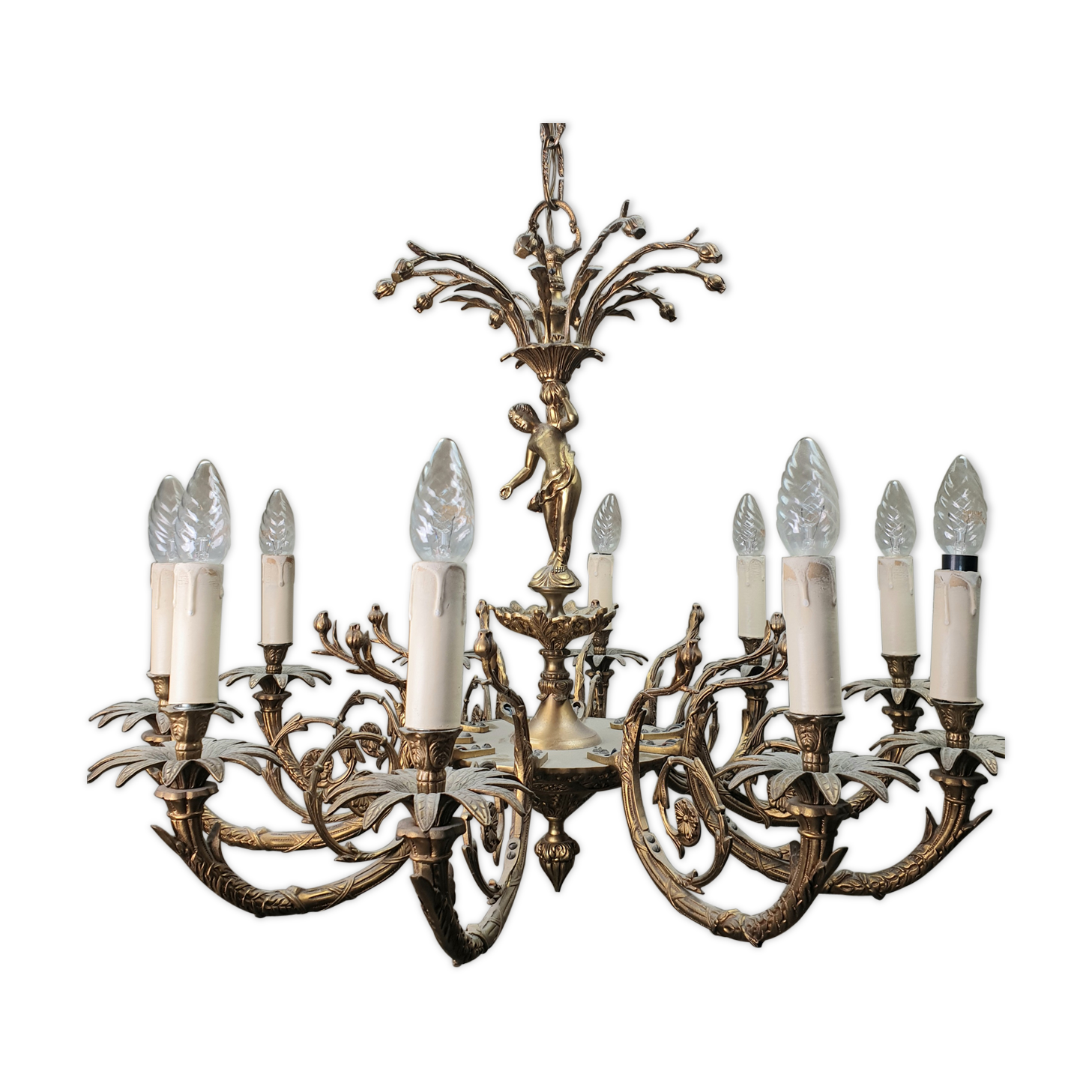 Vintage candlestick Louis XV style