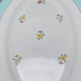 Lunéville half-porcelain serving dish