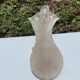 Carafe refresher pitcher baccarat or st louis frosted crystal twisted handle