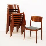 Danish stackable chairs