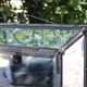 Miroir vintage en métal à parcloses – 5 glaces biseautées
