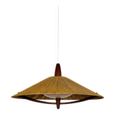 Suspension en sisal et teck par Temde