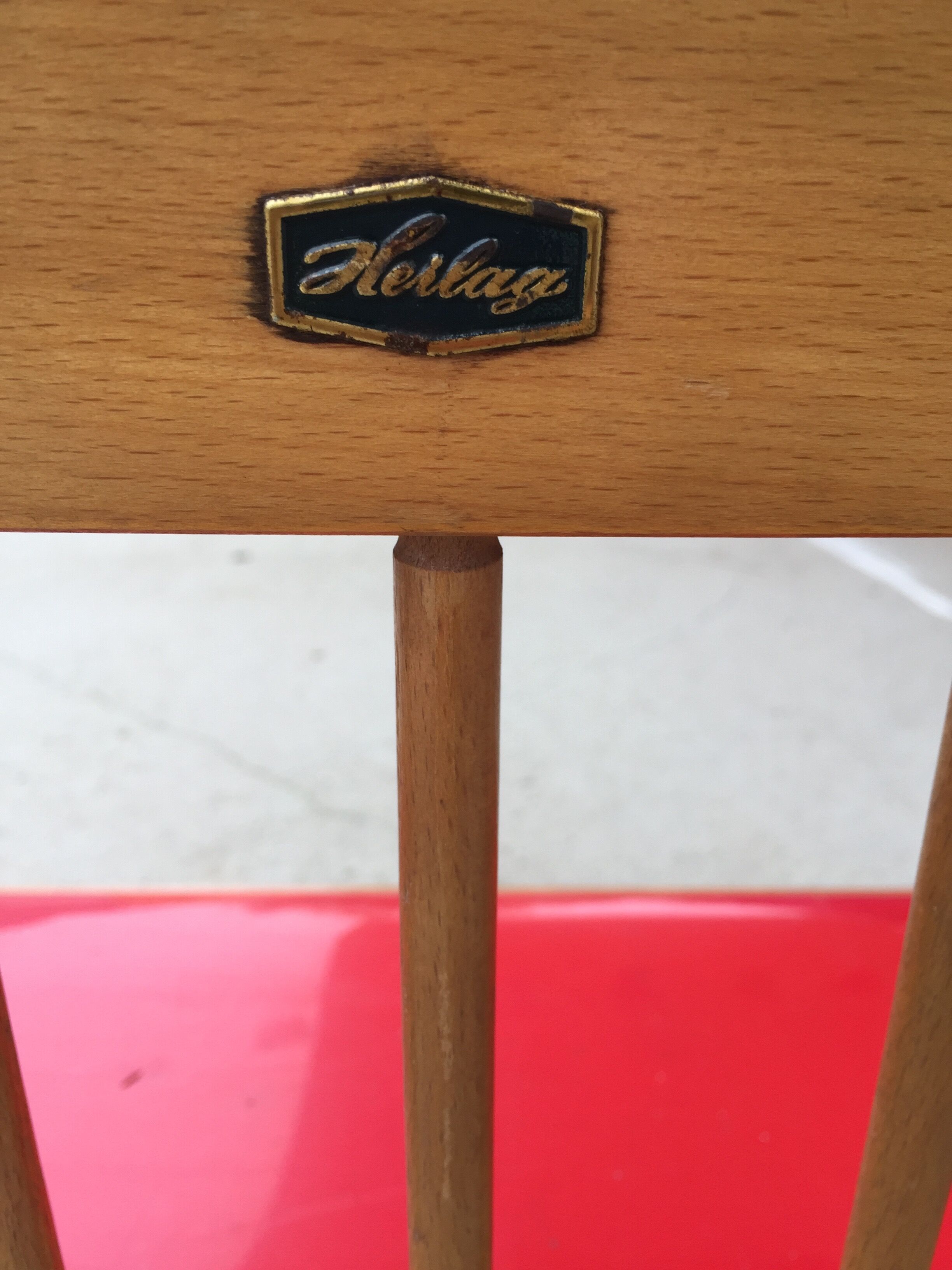 Herlag children's bench, 1950s