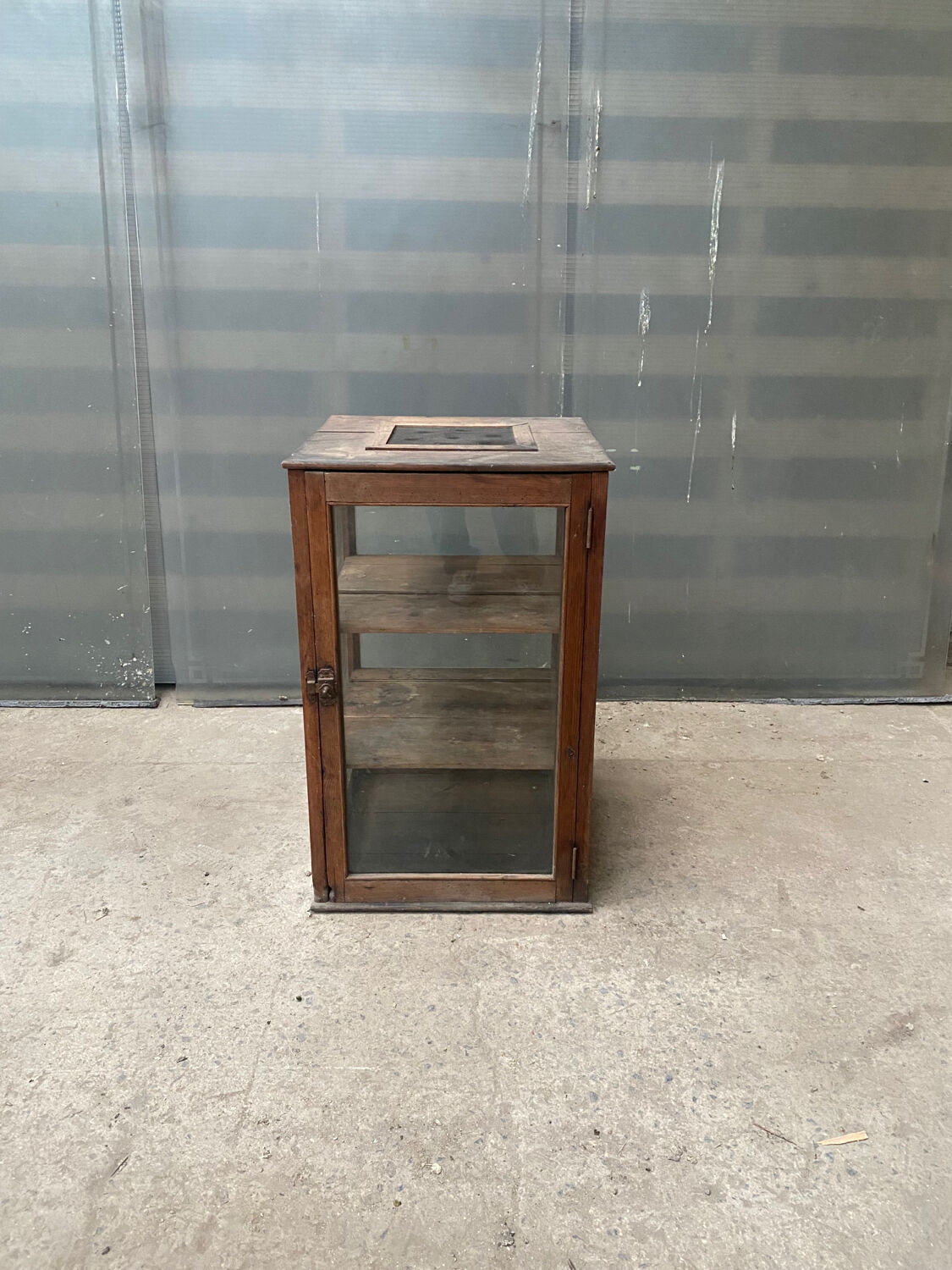 Antique counter display case