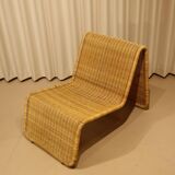 Chaise vintage en osier