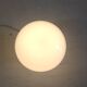 Ceiling light, Art Deco wall light, opaline globe