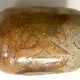 Glazed sandstone vase