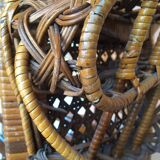 Emmanuelle Peacock vintage armchair 70