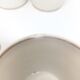 Lot of eight coffee cups and under cups