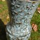 Large Vallauris vase "sea foam" H 41.5 cm