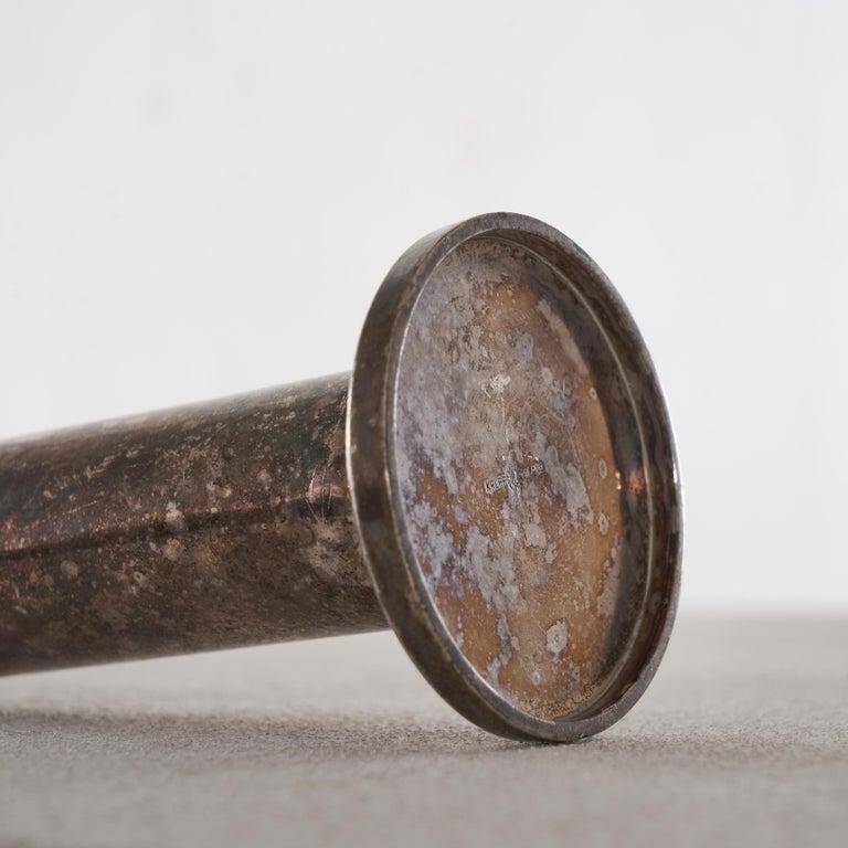 Patinated Soliflore vase by Gio Ponti for Arthur Krupp Milano, 1930s.