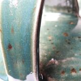 Glazed stoneware jug/pourer/watering can, vintage La Borne craftsmanship.