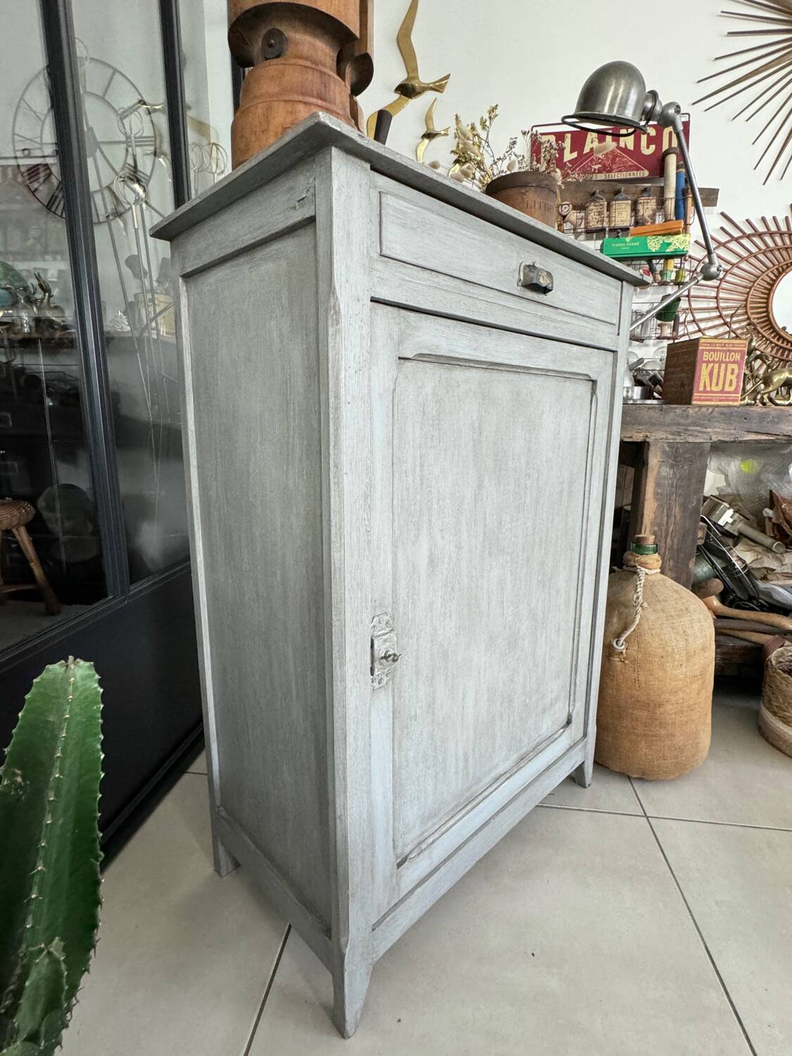 Old vintage Parisian buffet