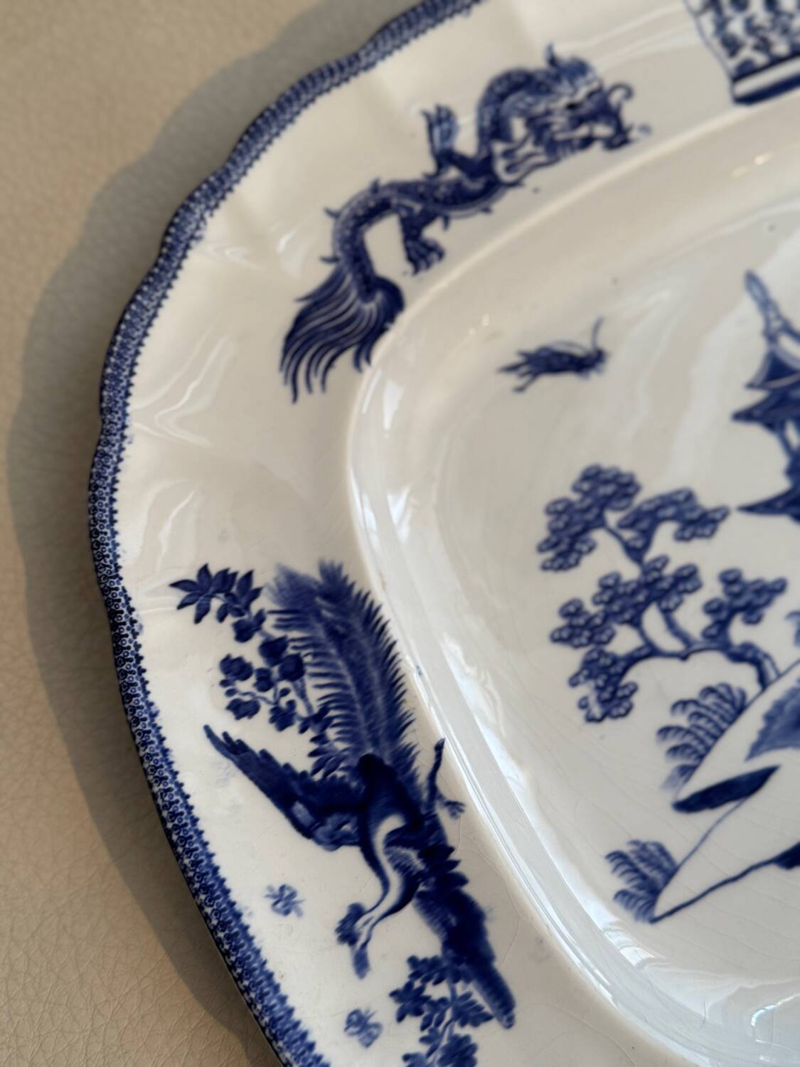 Viellard Bordeaux China serving dish