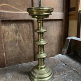 Large Candlestick XV - XVI in bronze