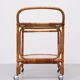 Rohe Noordwolde Rattan Serving Trolley 1960s