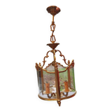 Louis XV style gilded bronze lantern