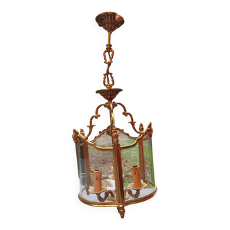 Louis XV style gilded bronze lantern
