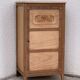Parisian buffet art deco wood brut 1930