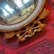 Round mirror in gilded wood Louis XVI style