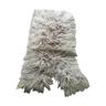 Fur plaid, genuine fur rug, Mongolian goat
