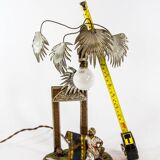 Antique lamp| Vienna Bronze - Franz Bergmann | style | Arab Oriental Landscape 30s