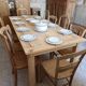 Renovated rectangular dining table