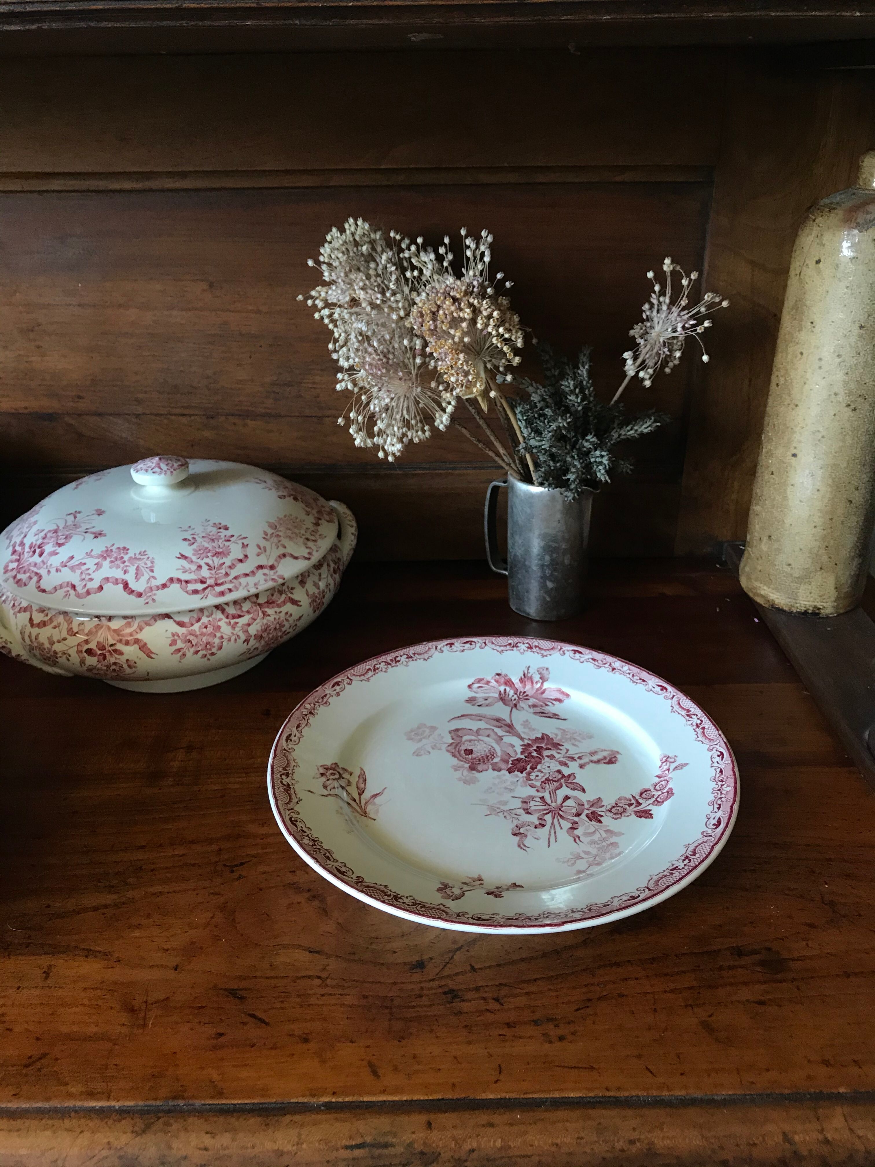 Sarreguemines compote dish