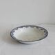 Deep dish or salad bowl in iron earth "capri" sarreguemines and digoin