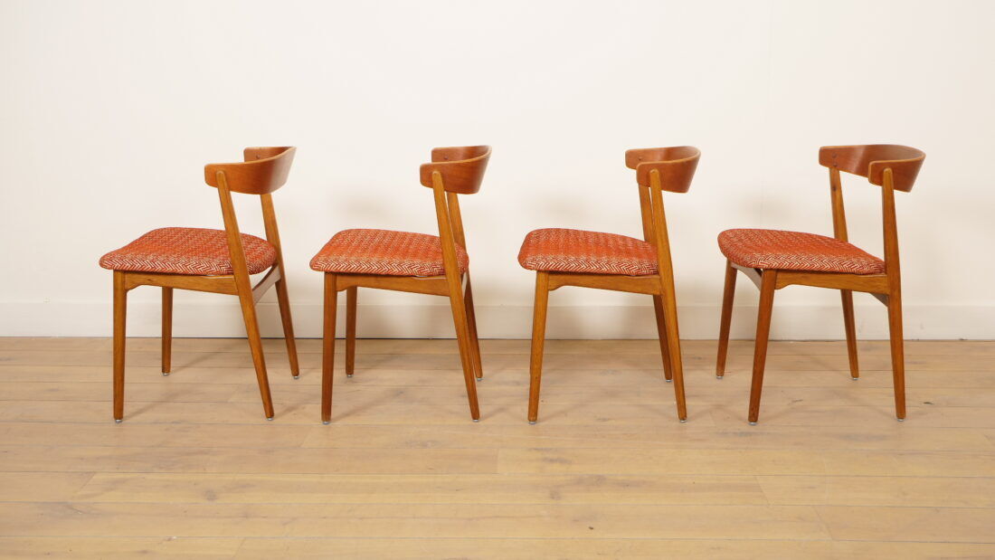 Set of 4 Farstrup dining chairs - Danish design vintage