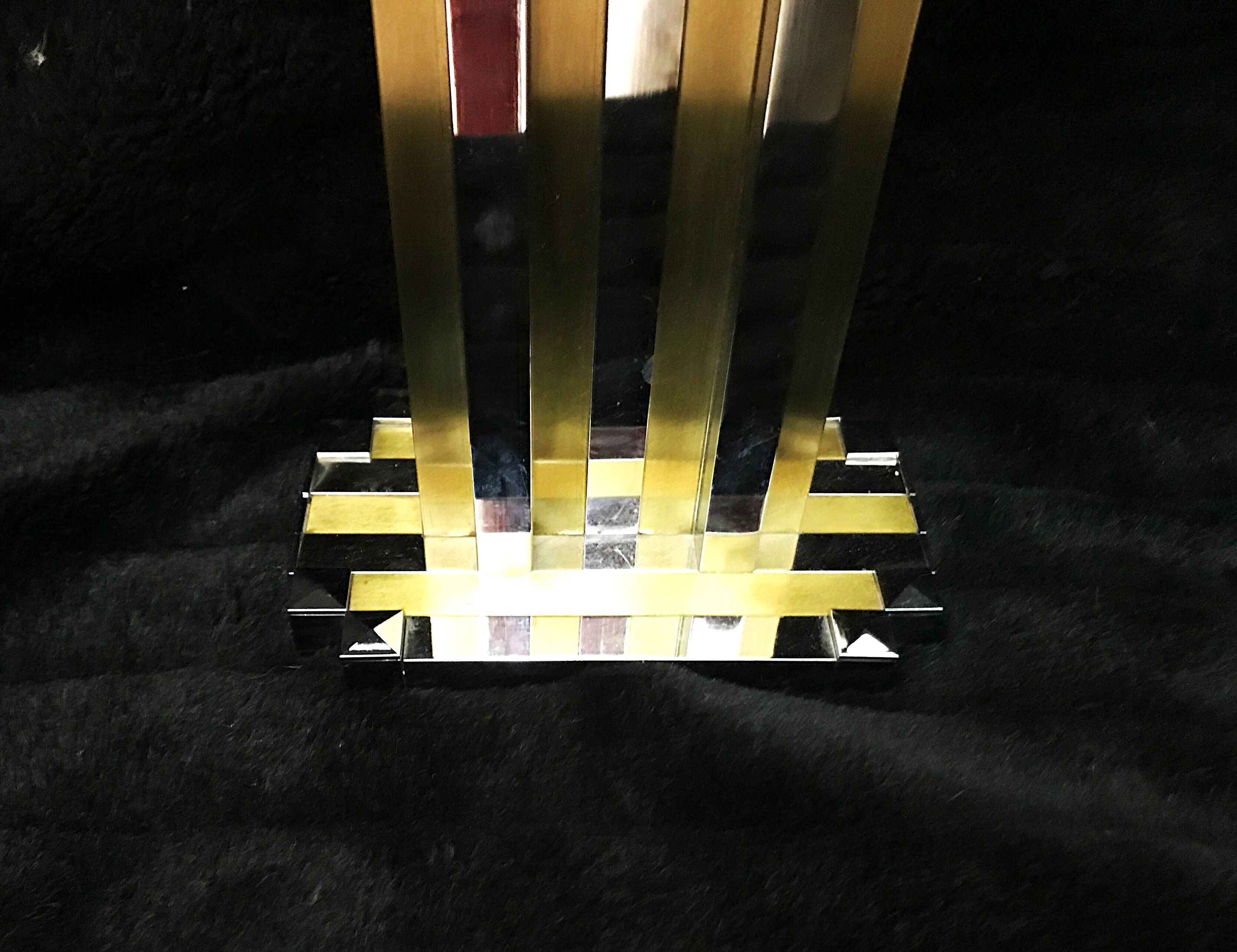 Romeo Rega table lamp bicolor 60 cm hight 1970