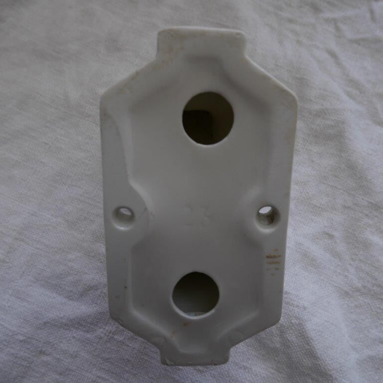 Patère porcelaine
