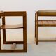 Set of 2  Edvin Helseth Pinewood with armchairs dining chair, Trybo Norway