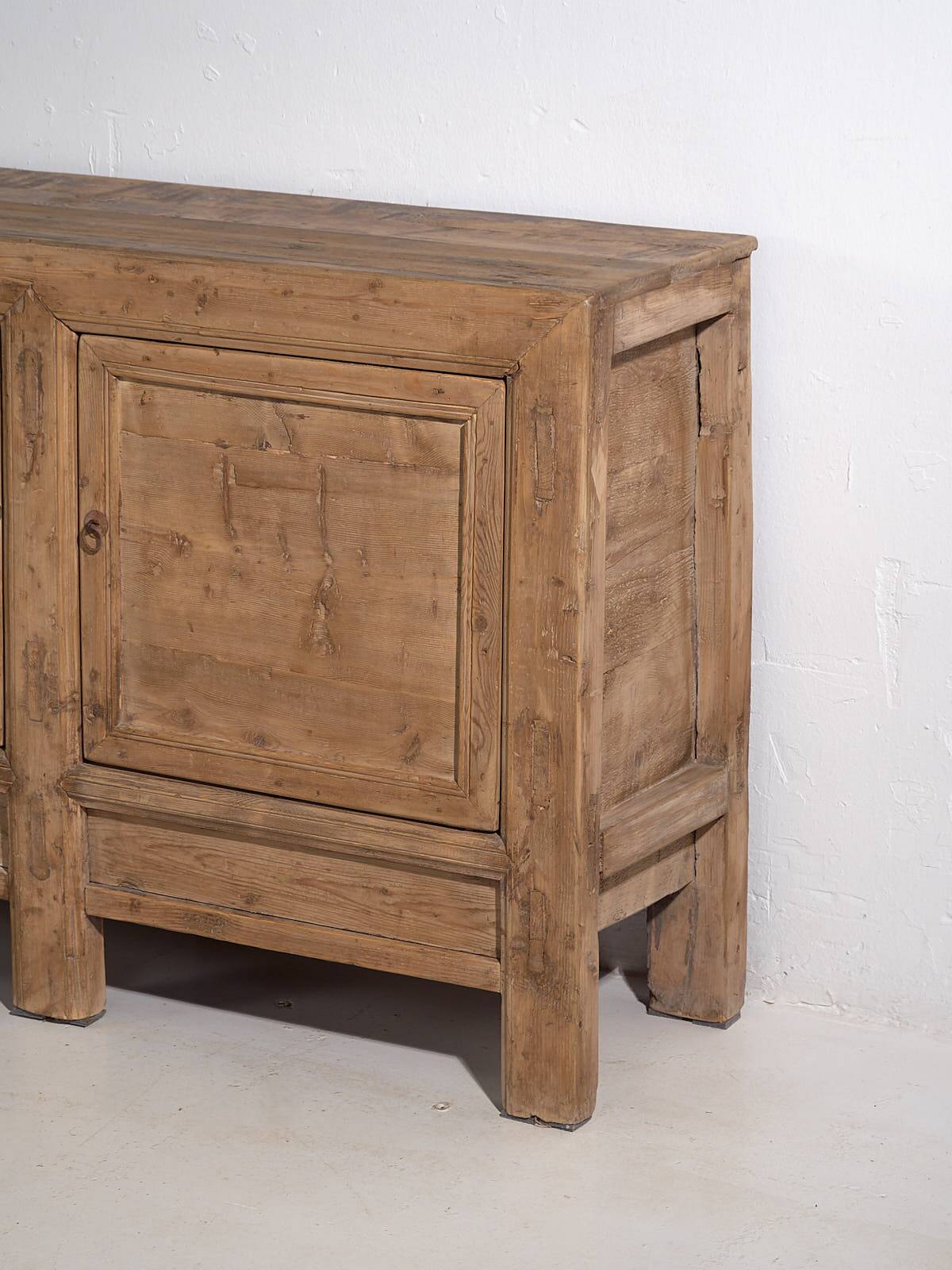 Antique Chinese three-door sideboard (circa 1900) #14