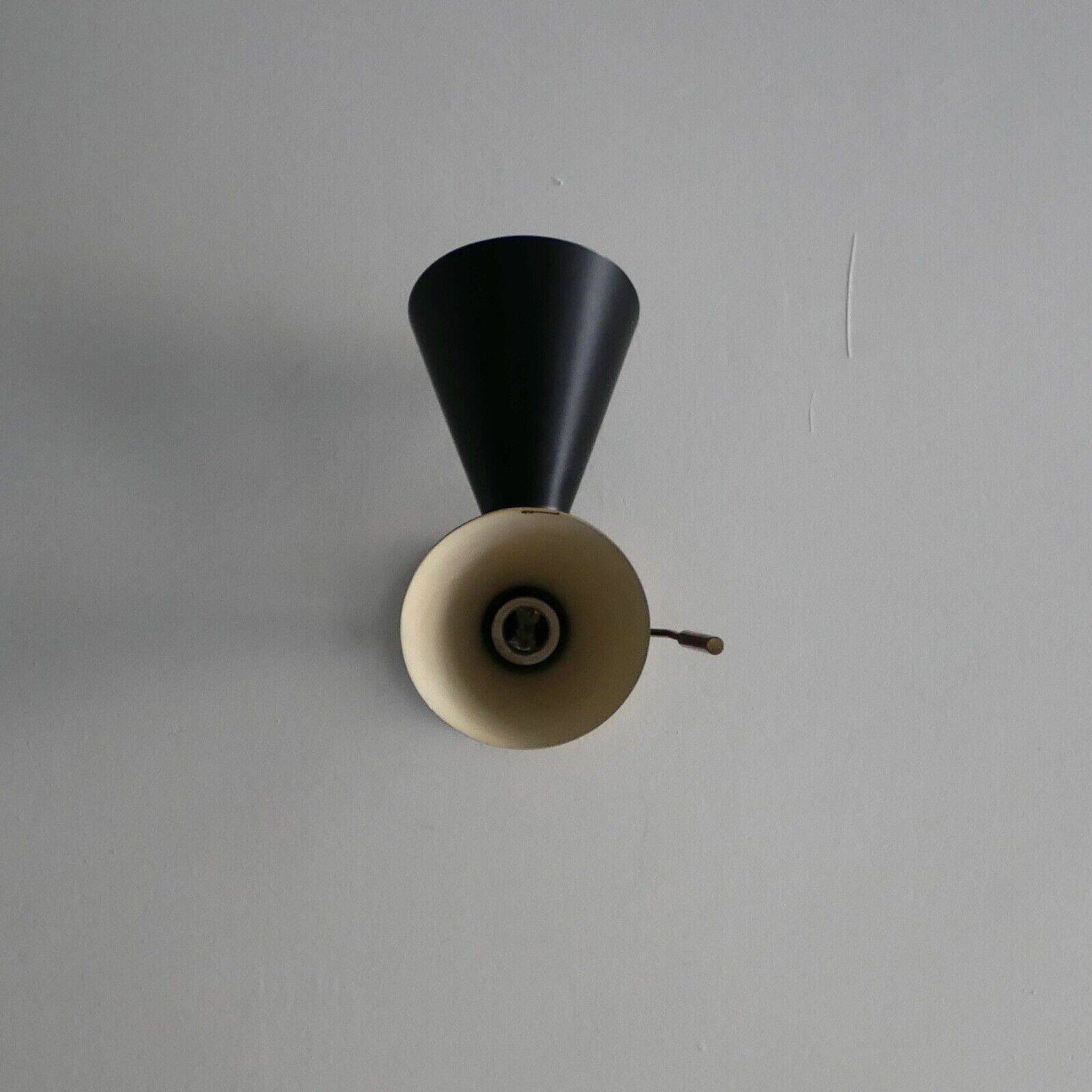 Italian wall sconce in brass from the 1950s – Model 131 by Gino Sarfatti Arteluce - Design